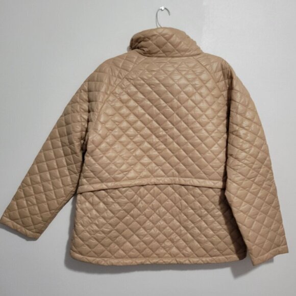Sam Edelman lightweight Jacket Camel Khaki color Women Size XL - Picture 2 of 14